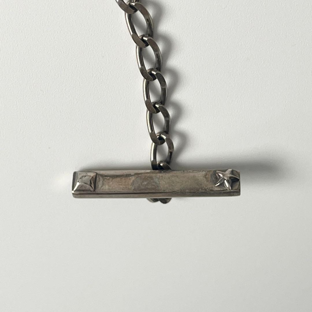 グッチ　ネックレス　ハート　クレスト　トグル　925　シルバー　イタリア製