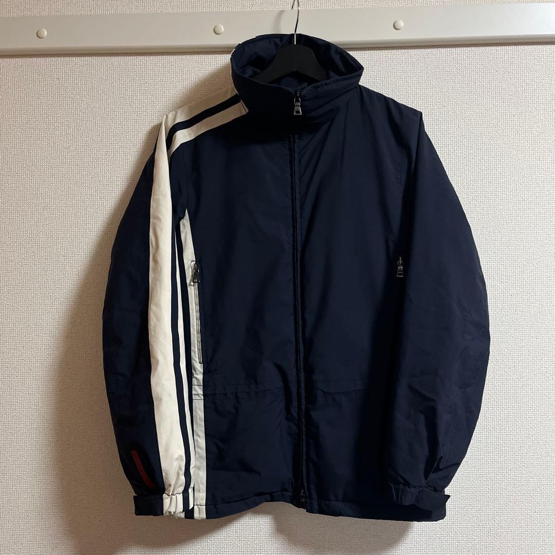 s*5様 PRADA ナイロンジャケット　ネイビー