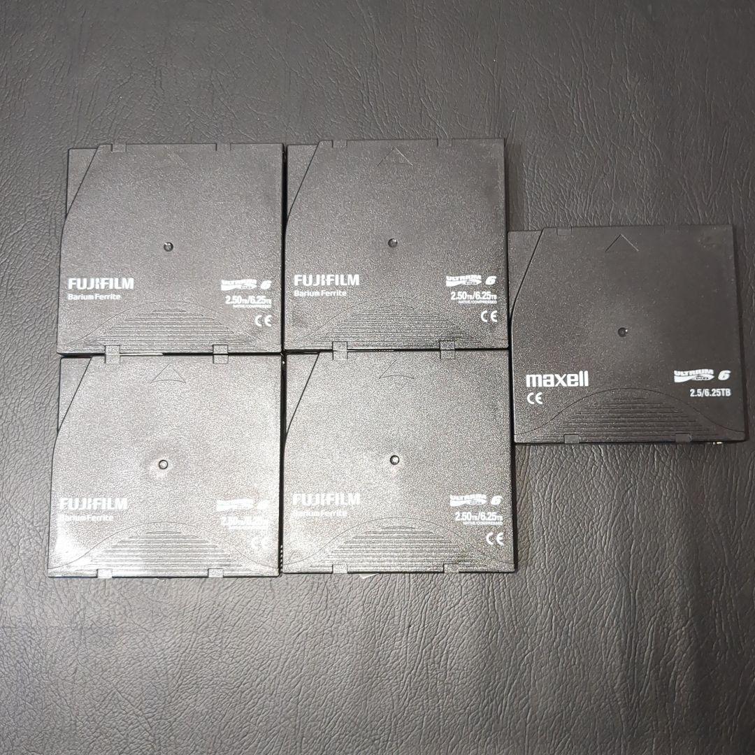 5本セット！ LTO Ultrium 6 6.25TB