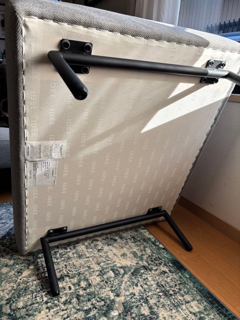 まりのあ様美品［ＩＤＥＥ］ＤＩＶＡＮＣＯ　ＯＴＴＯＭＡＮ　オットマン　無印良品