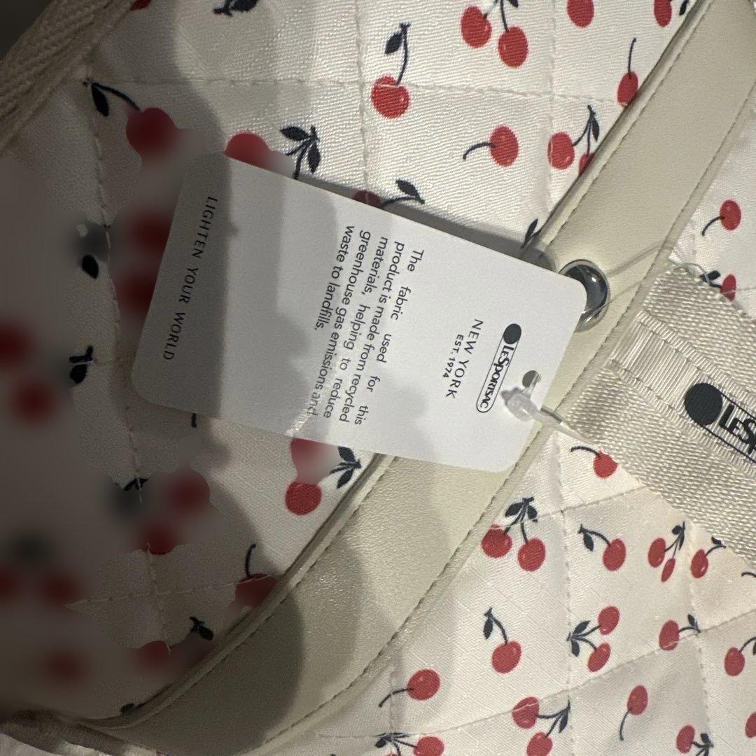 神崎恵コラボ　レスポートサック　ビューティーロールポーチ　チェリーレッドキルト