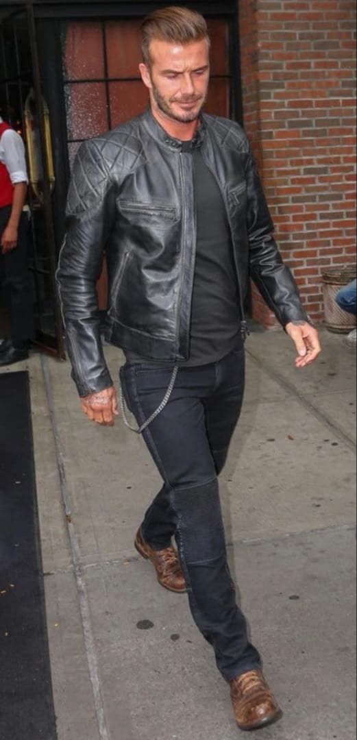 SHERLOCK⭐︎Belstaff スタナードレザージャケットベッカム