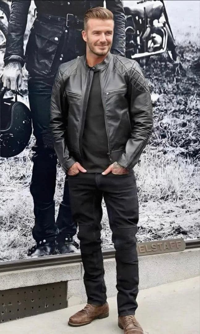 SHERLOCK⭐︎Belstaff スタナードレザージャケットベッカム