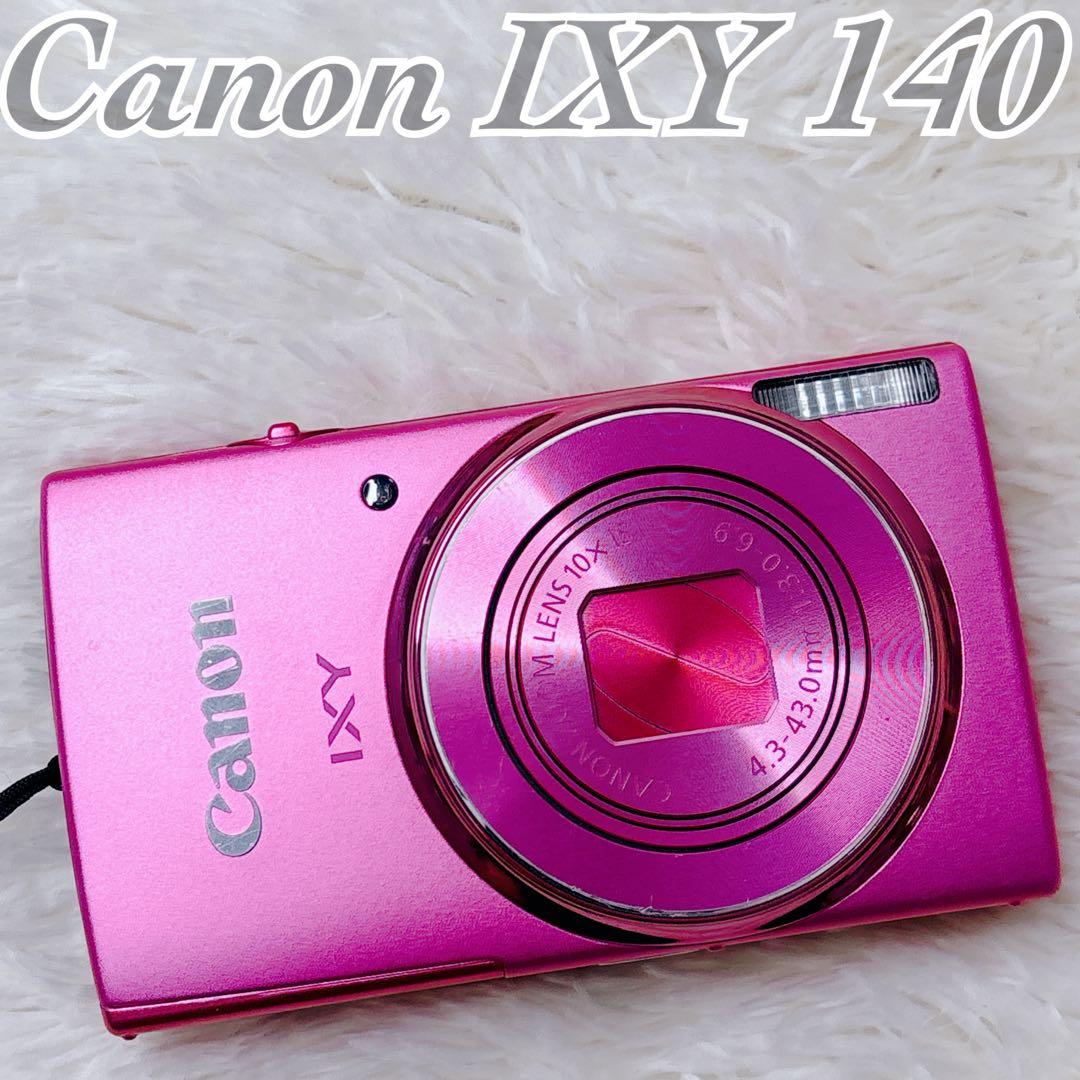 【極美品・人気・希少】Canon IXY 140 ピンクコンパクトデジタルカメラ