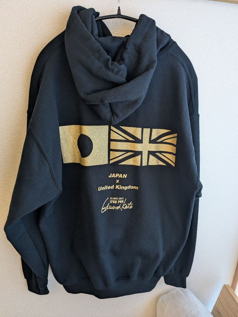 【USED】LYFTパーカー　Memorial Flag Hoodie　L