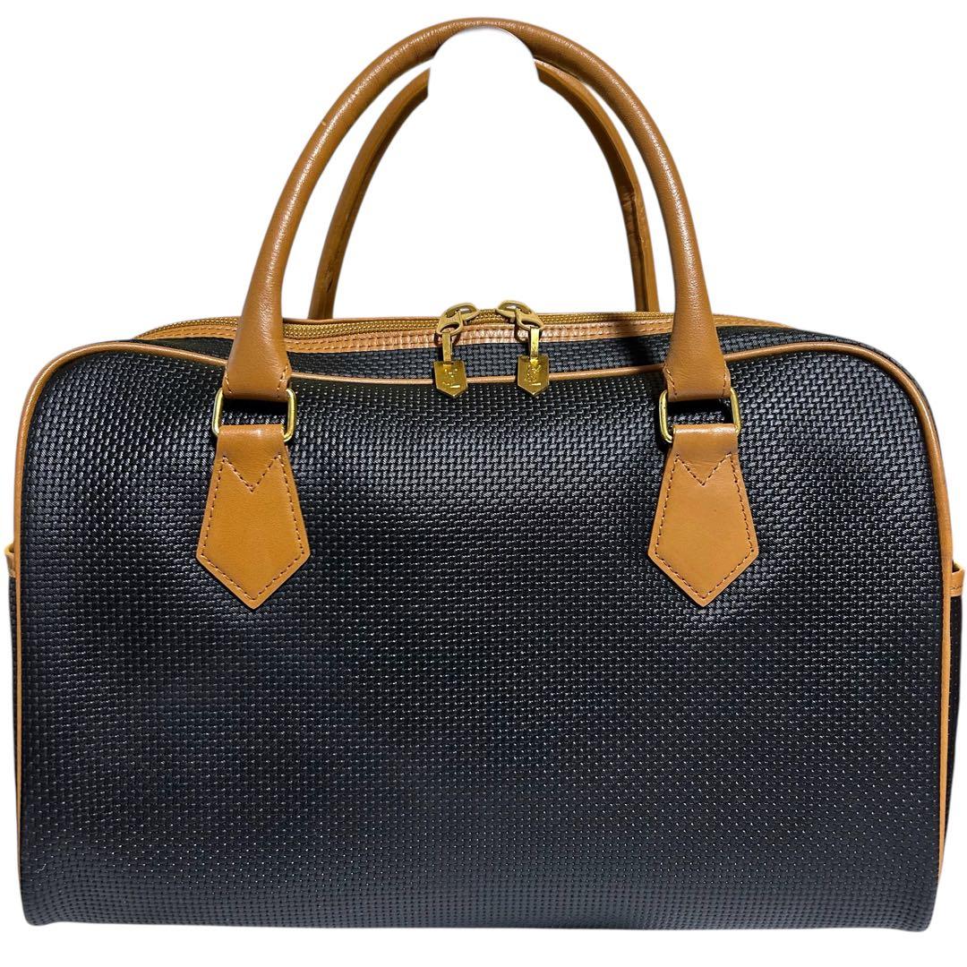 未使用 イヴサンローラン ハンドバッグ ミニボストン ヴィンテージ ゴールド金具