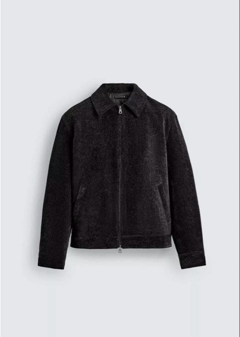 ZARA コーデュロイ パフジャケット