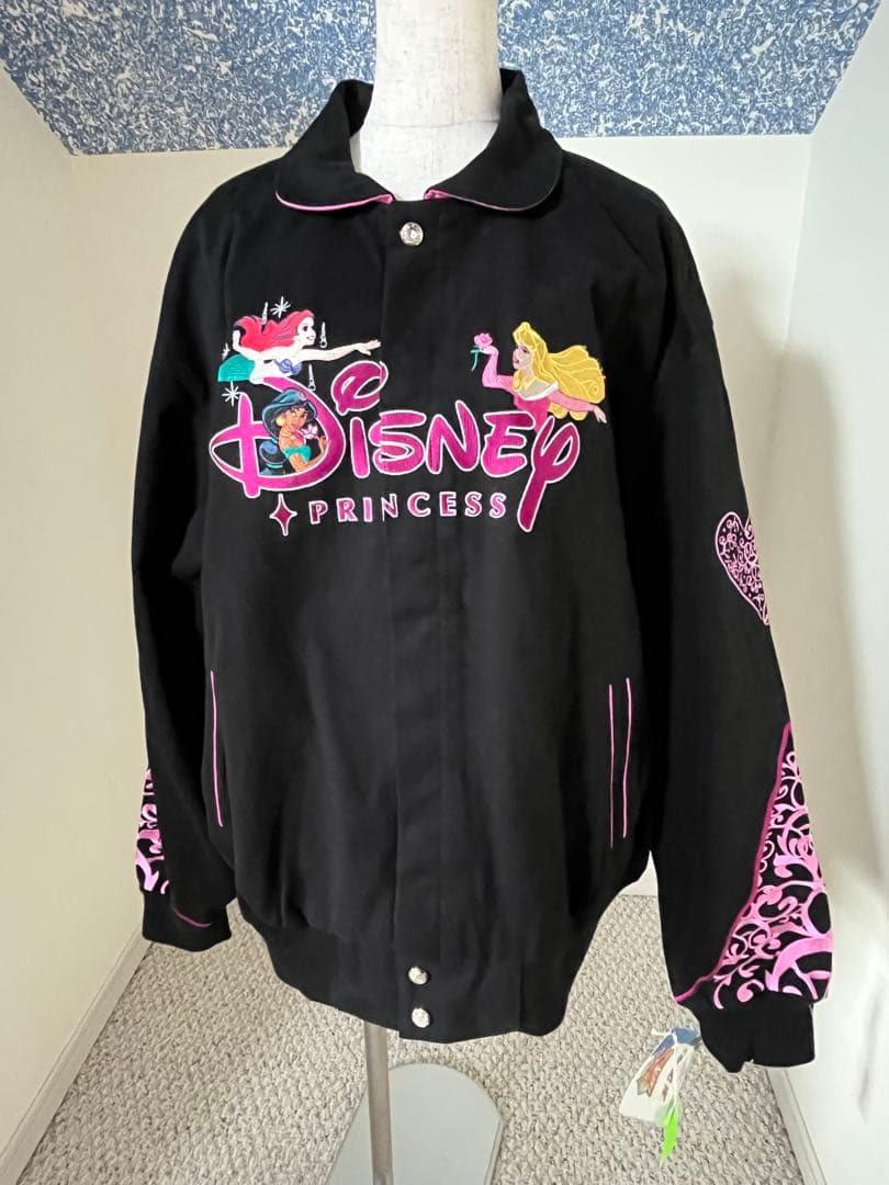 ディズニー新品タグ　DHデザイン　レーシングジャケットプリンセス