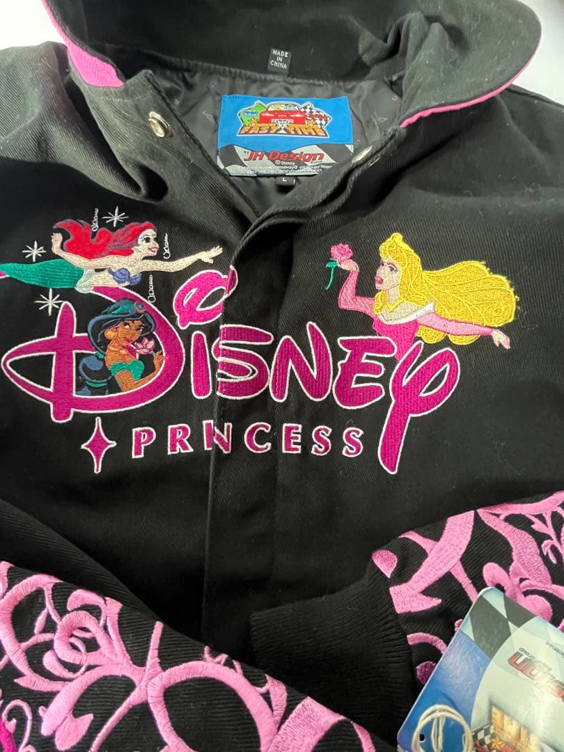 ディズニー新品タグ　DHデザイン　レーシングジャケットプリンセス