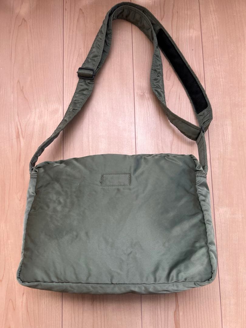 【美品】 PORTER TANKER ショルダーバッグ グリーン