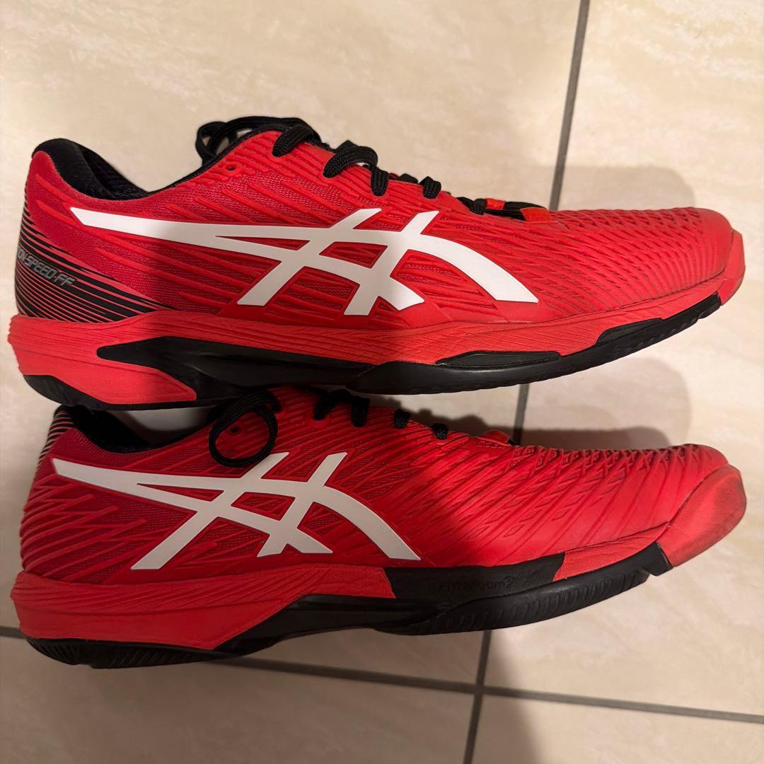 ASICS Solution Speed FF 2 レッド テニスシューズ