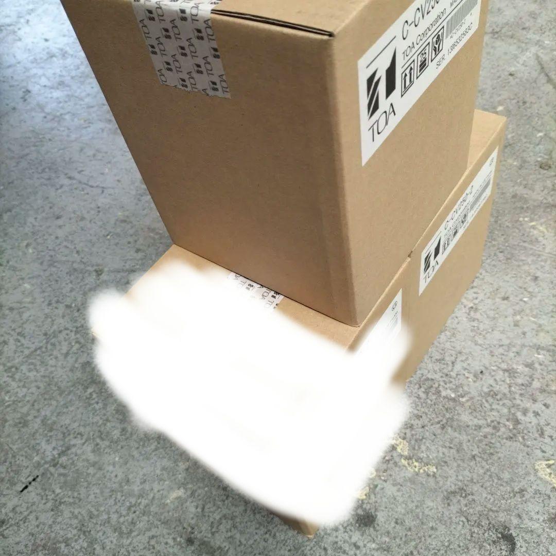 ＴＯＡ 未開封　Ｃ−ＣＶ２５０-２ ドーム型カラーカメラ ２箱