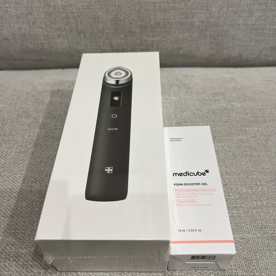 メディキューブ AGE-Rブースタープロ ブラック＆ブースタージェル美容液