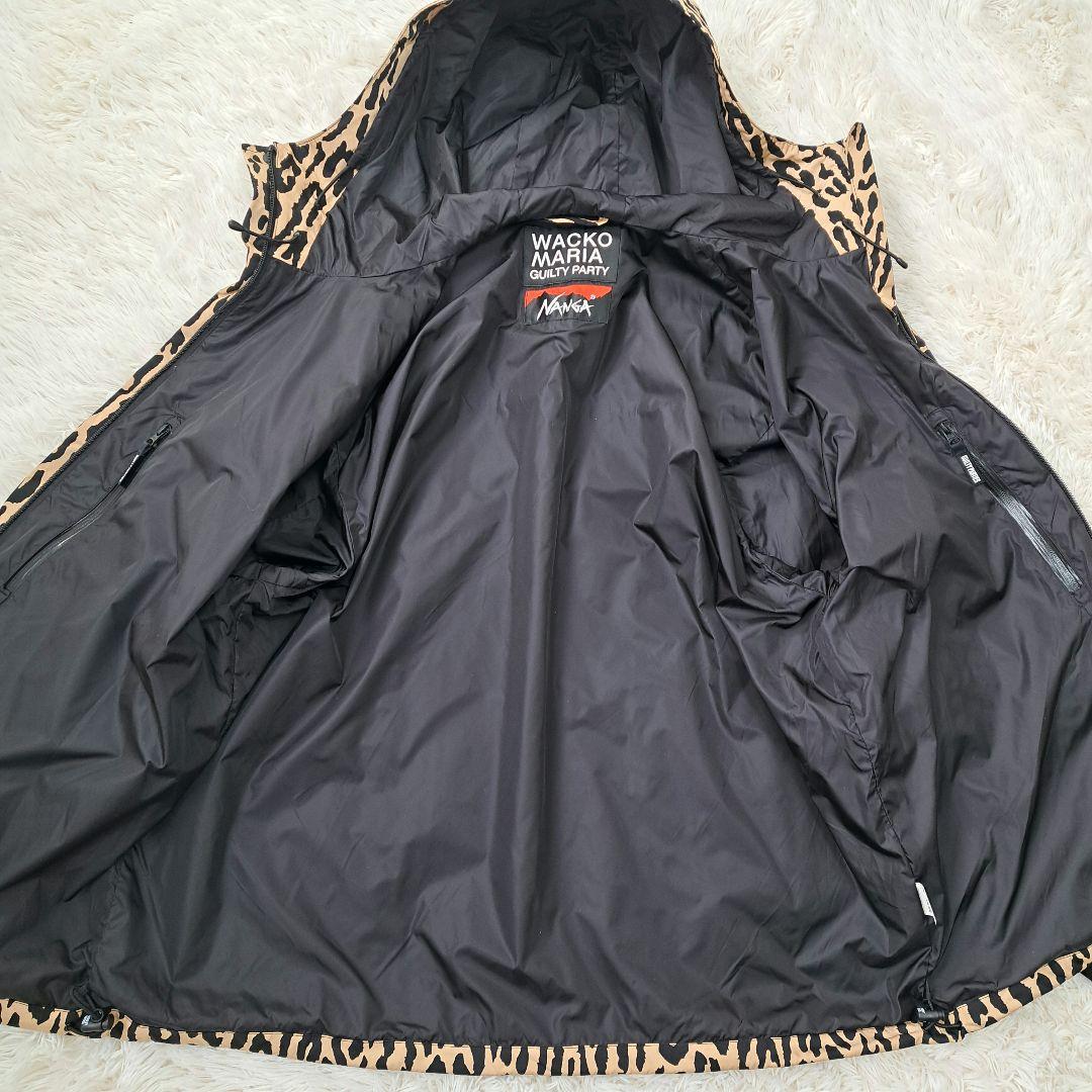 【未使用級】WACKOMARIA NANGA レオパード マウンテンパーカー L
