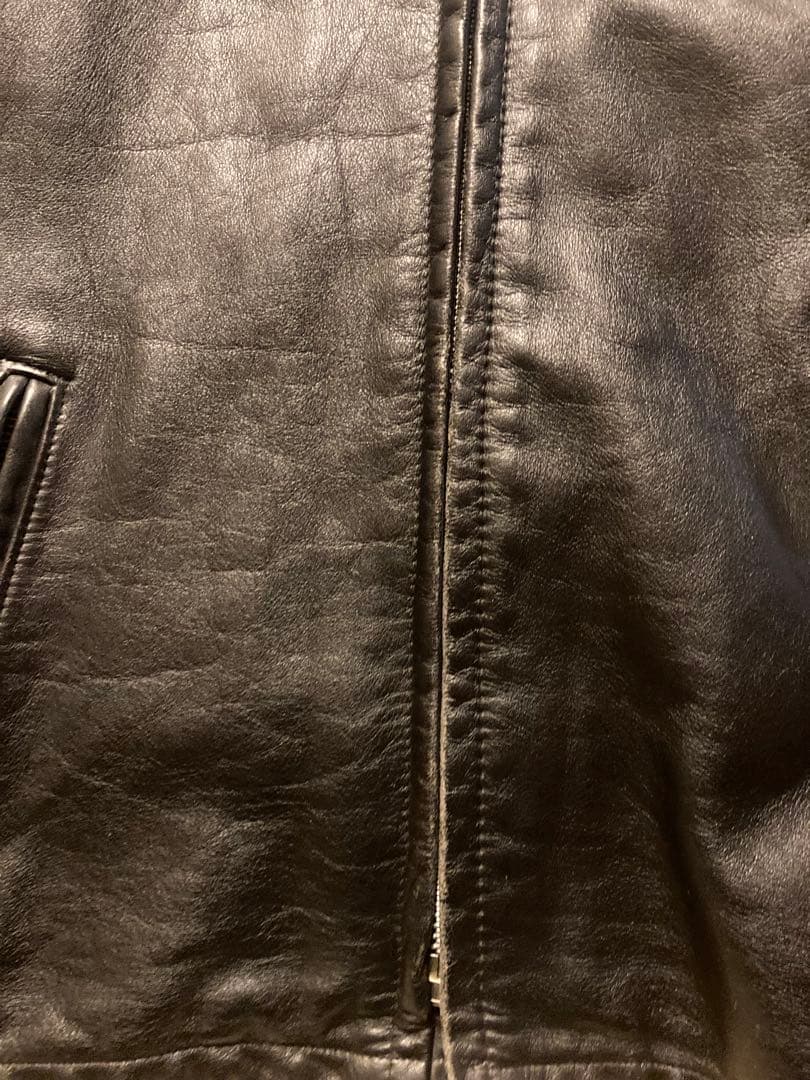 k*4様 Schott ライダースジャケット 黒 38 シングル 641 ショッ