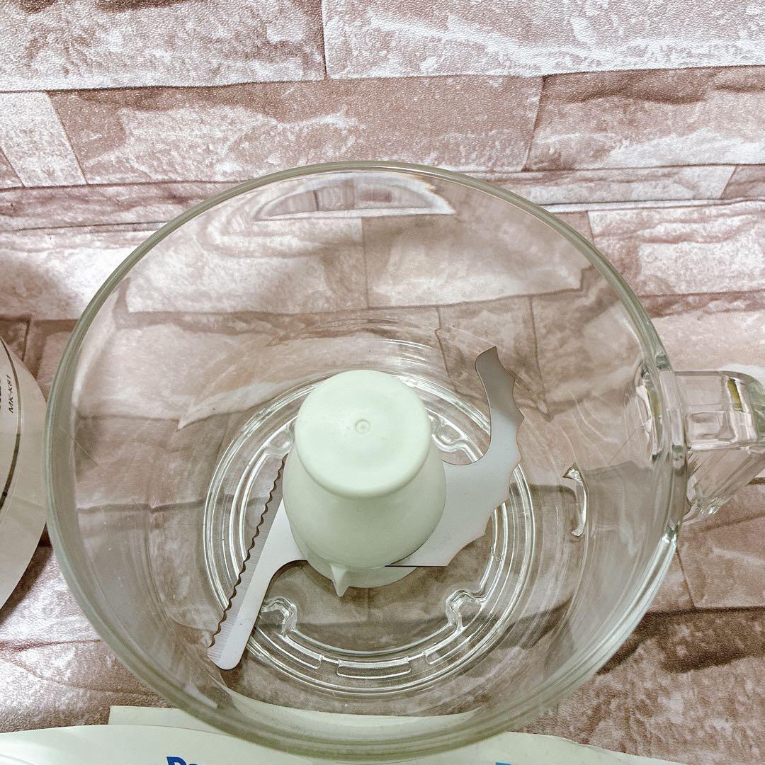 【美品】パナソニック フードプロセッサー MK-K81-W