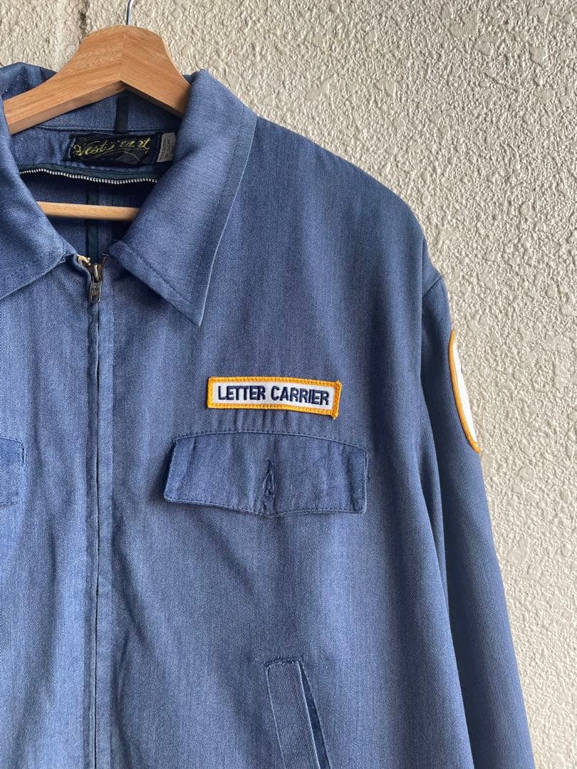 60s US MAIL ワークジャケット アメリカ郵便 ヴィンテージ 短丈