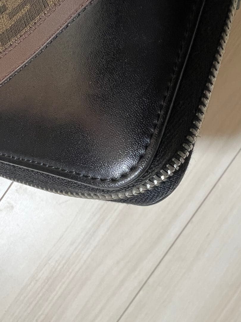 Fendi ジッパー式長財布 モノグラム柄