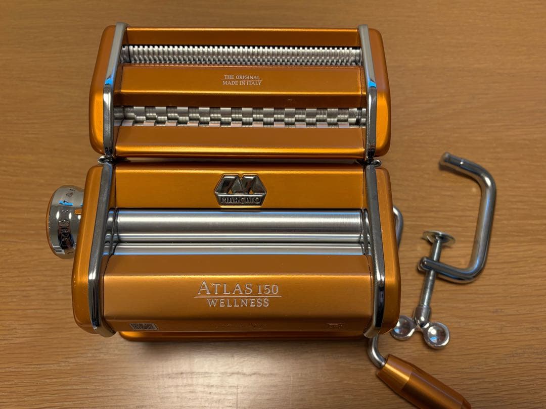 【美品】MARCATO Atlas 150 パスタマシン　生麺　説明書有　箱有
