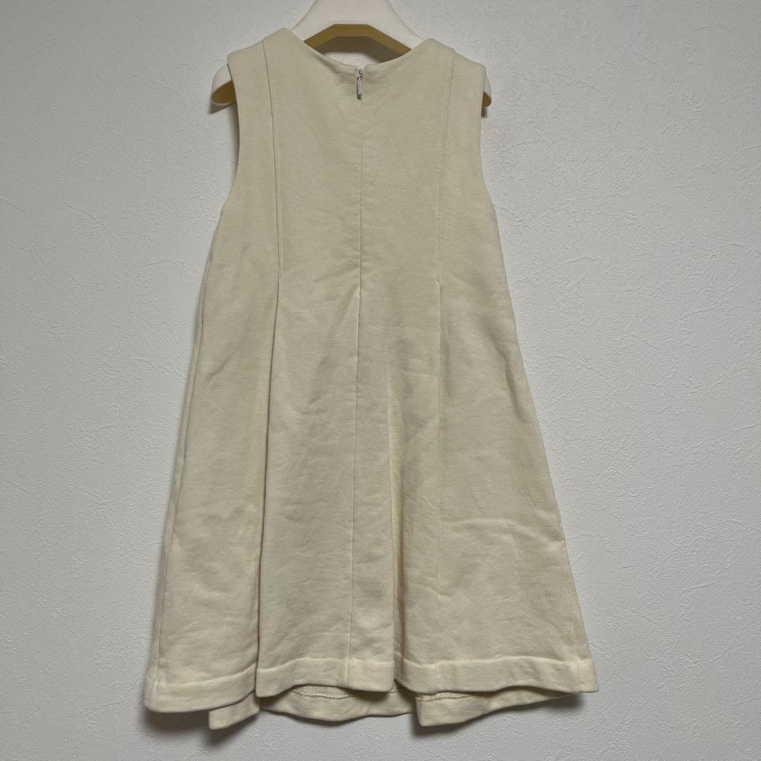 GUCCI グッチ　ノースリーブワンピース アイボリー　130cm
