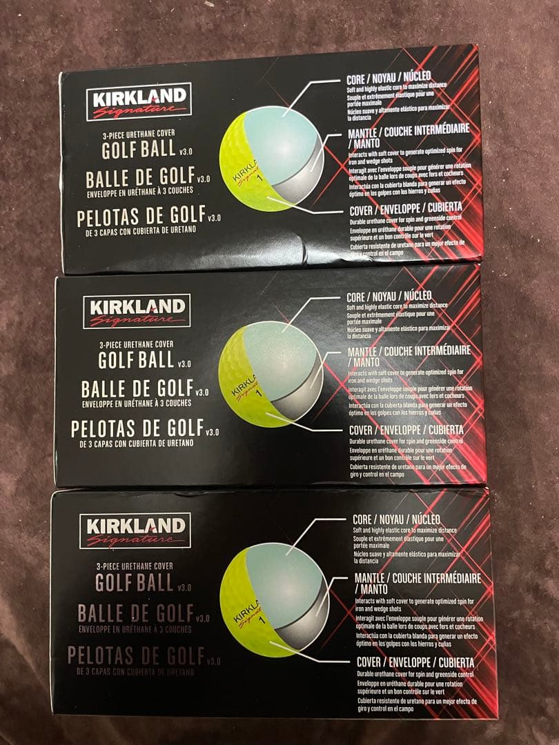 ゴルフボールv3.0 Performance+ パフォーマンスプラス 24球3箱