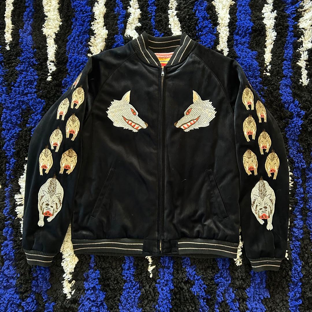 ジブリ公式 もののけ姫 別珍スカジャン Mサイズ