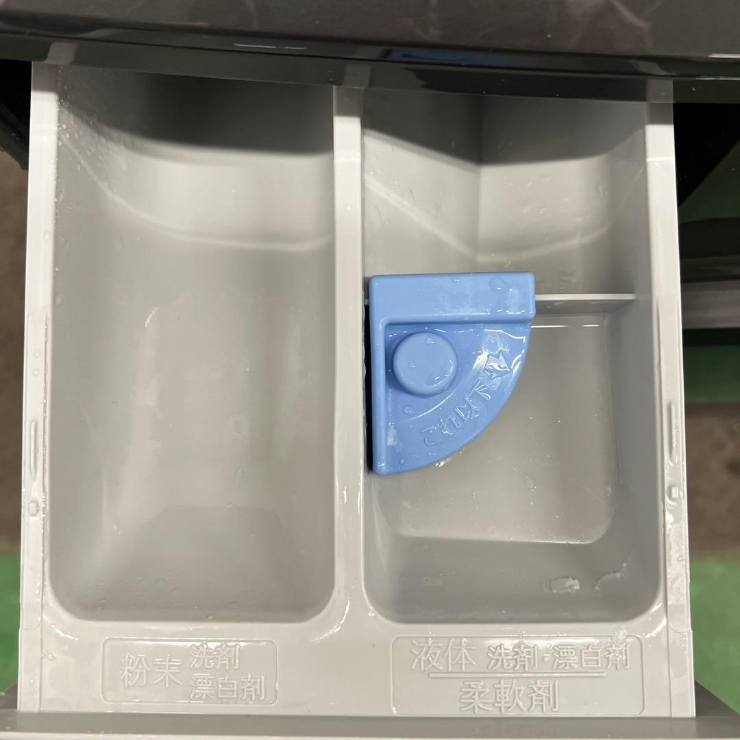 4⭕️ドラム式洗濯機　23年　乾燥　8キロ　黒　綺麗　安い　アイリス　設置無料