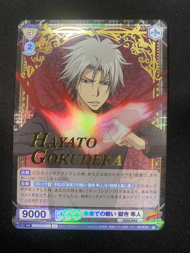 [最安値]リボーン ブラウ 未来での戦い 獄寺隼人 sp