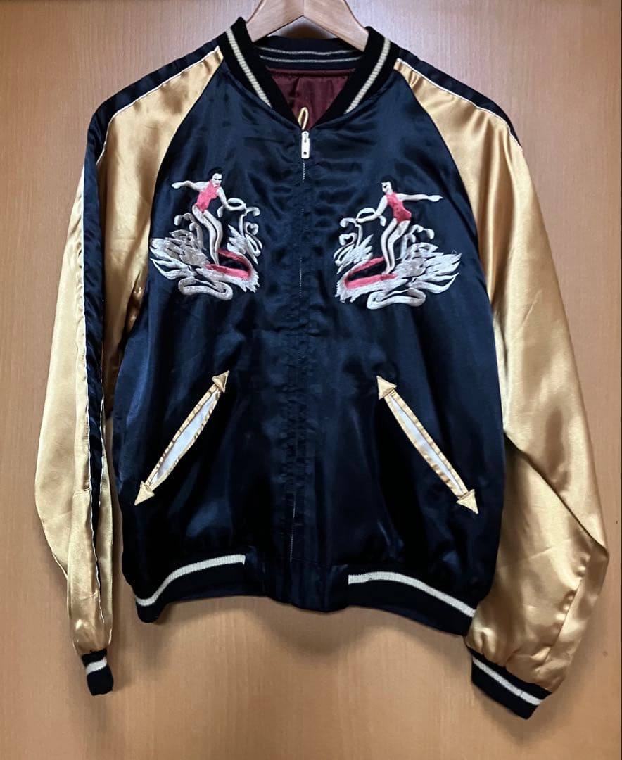 ◆希少◆ 東洋スカジャン　 ハワイカメハメハ大王　Ｍ