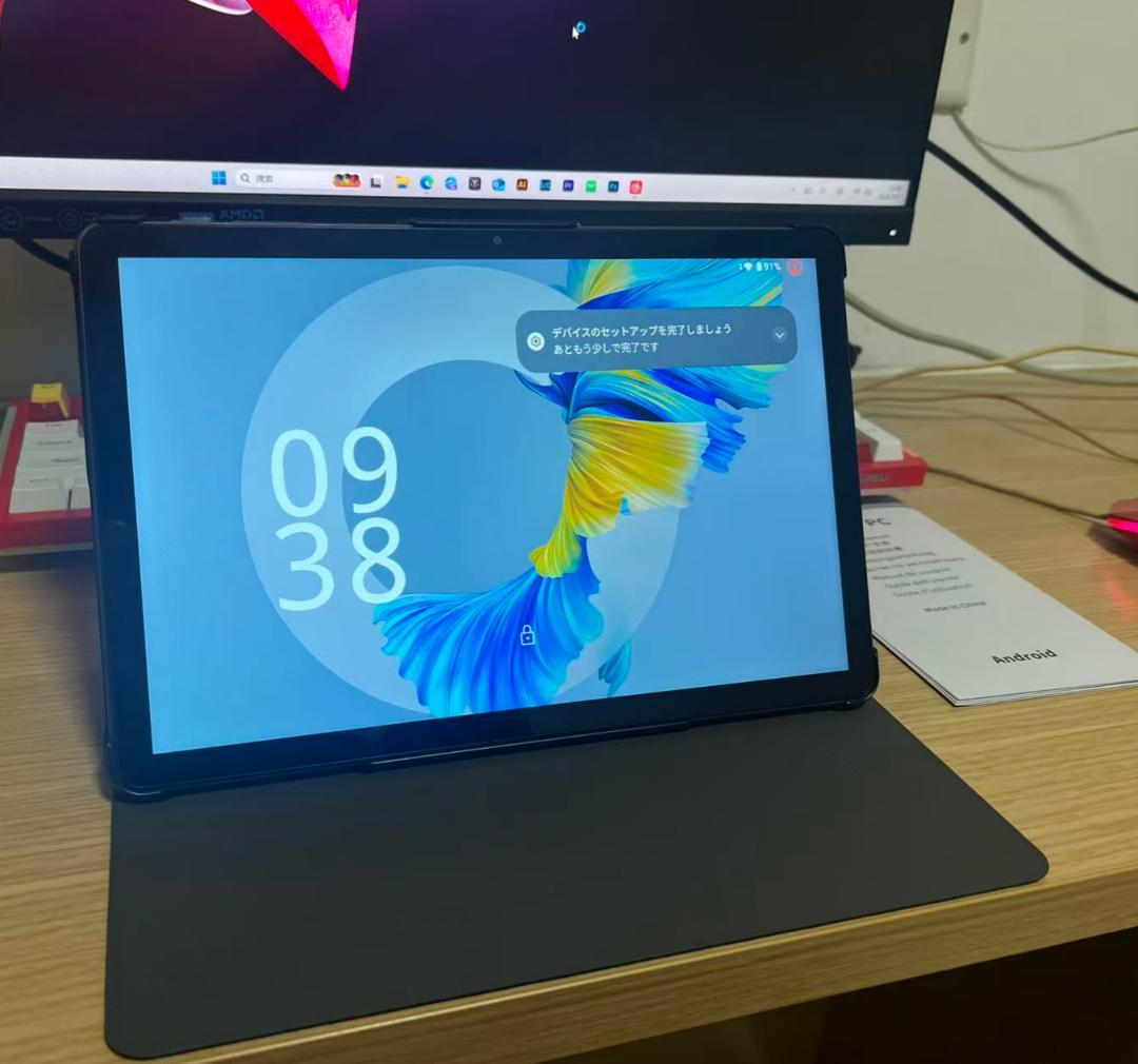 Android16タブレット 11インチ32GB+128GB 顔認証ケース付