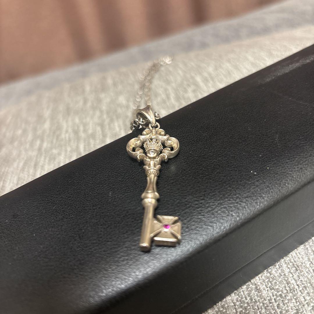 JUSTIN DAVIS 鍵モチーフ ネックレス40cm