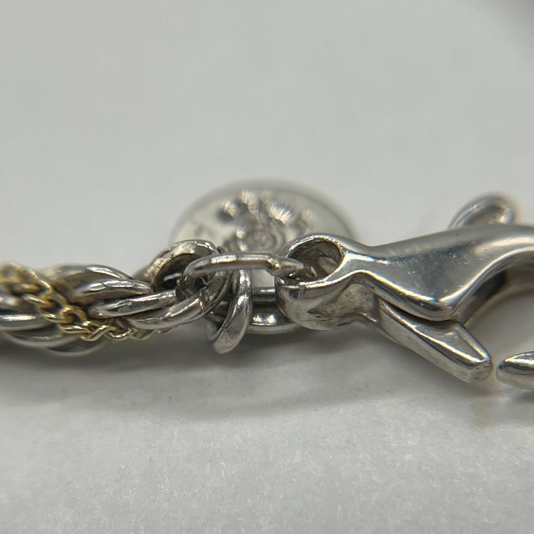 ティファニー TIFFANY ツイストロープ チェーン ネックレス コンビ