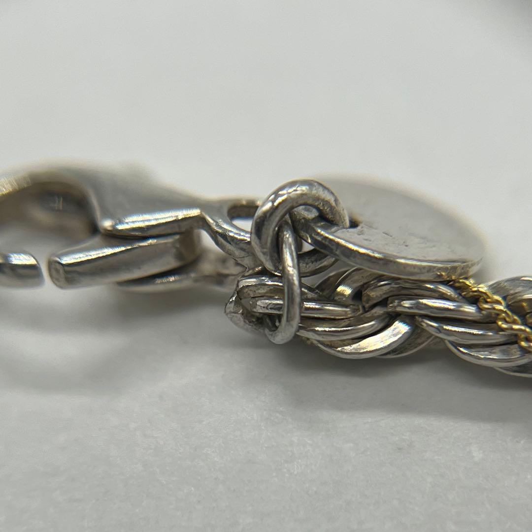 ティファニー TIFFANY ツイストロープ チェーン ネックレス コンビ