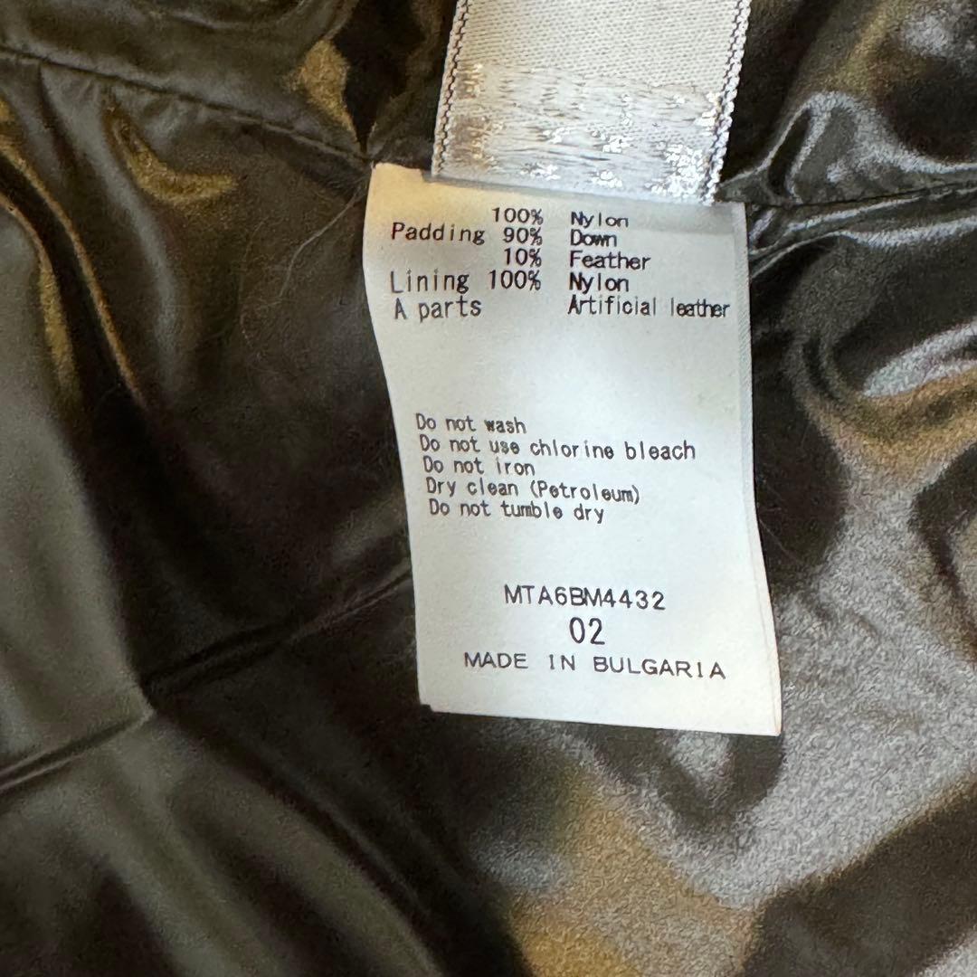 極美品✨ TATRAS インナーダウンベスト モスグリーン 02 キルティング