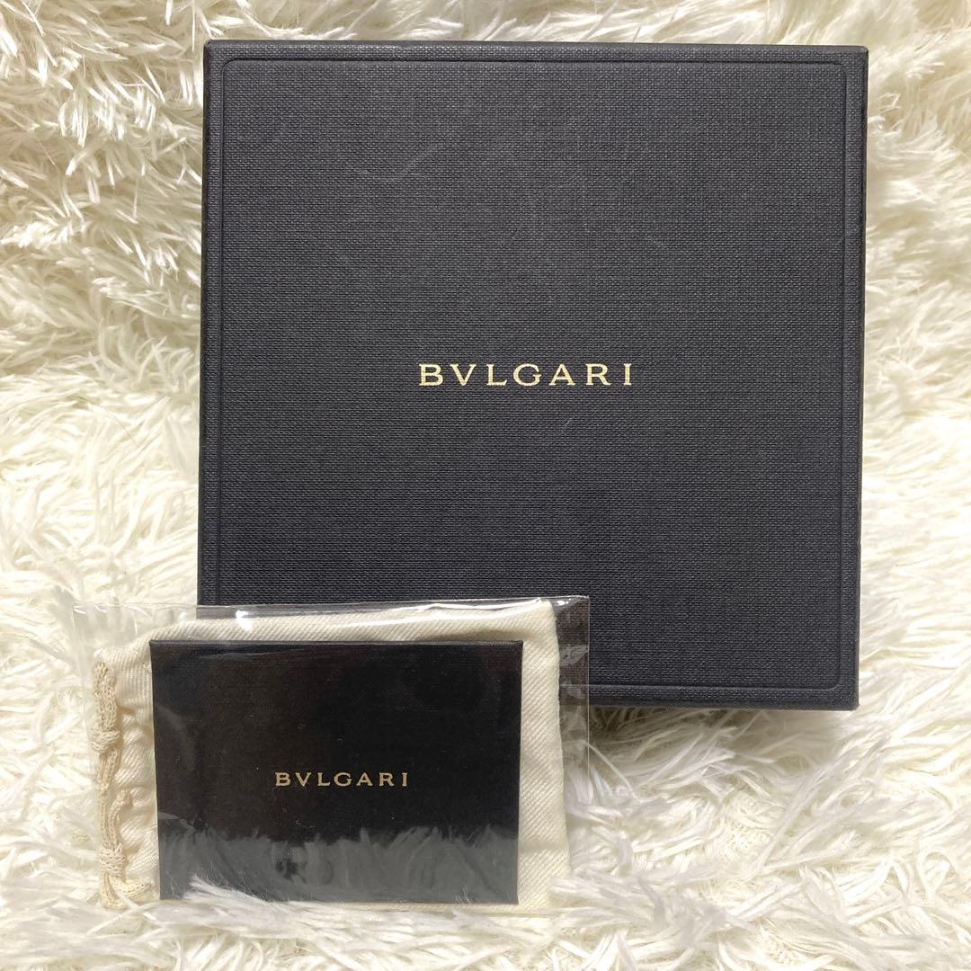 美品✨BVLGARI サークル　ロゴバックル　ベルト　黒　レザー　93cm