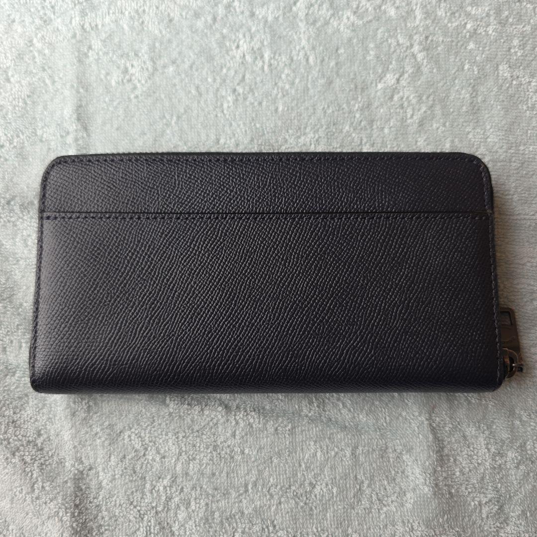 COACH ブラック 長財布 キーホルダー付き