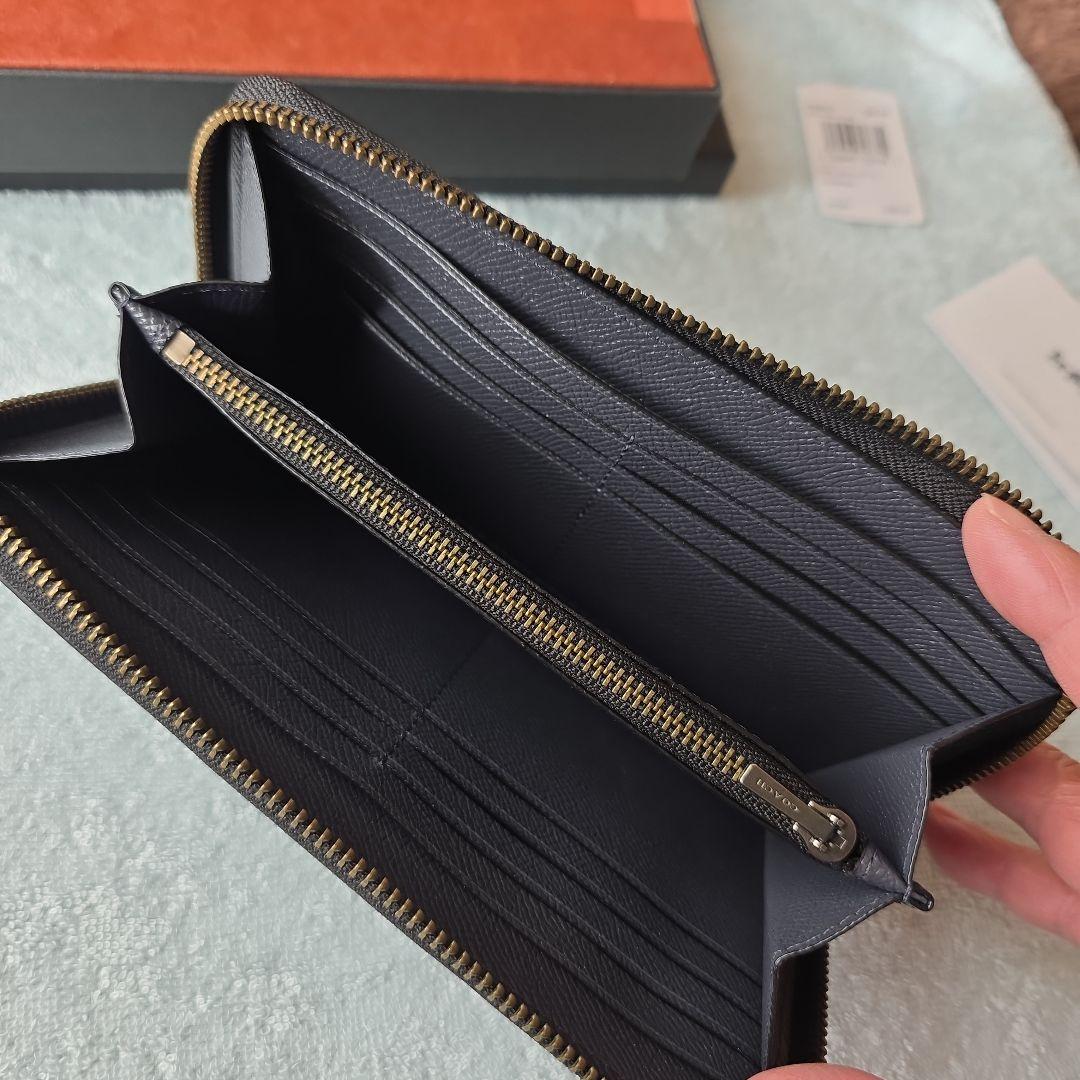 COACH ブラック 長財布 キーホルダー付き