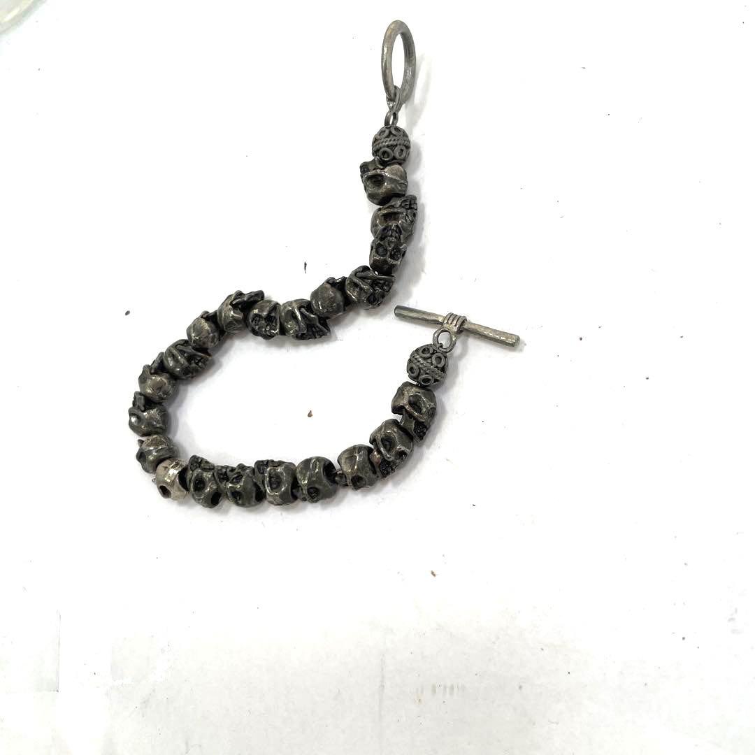 NECROMANCE ネクロマンス hide スカルブレスレット