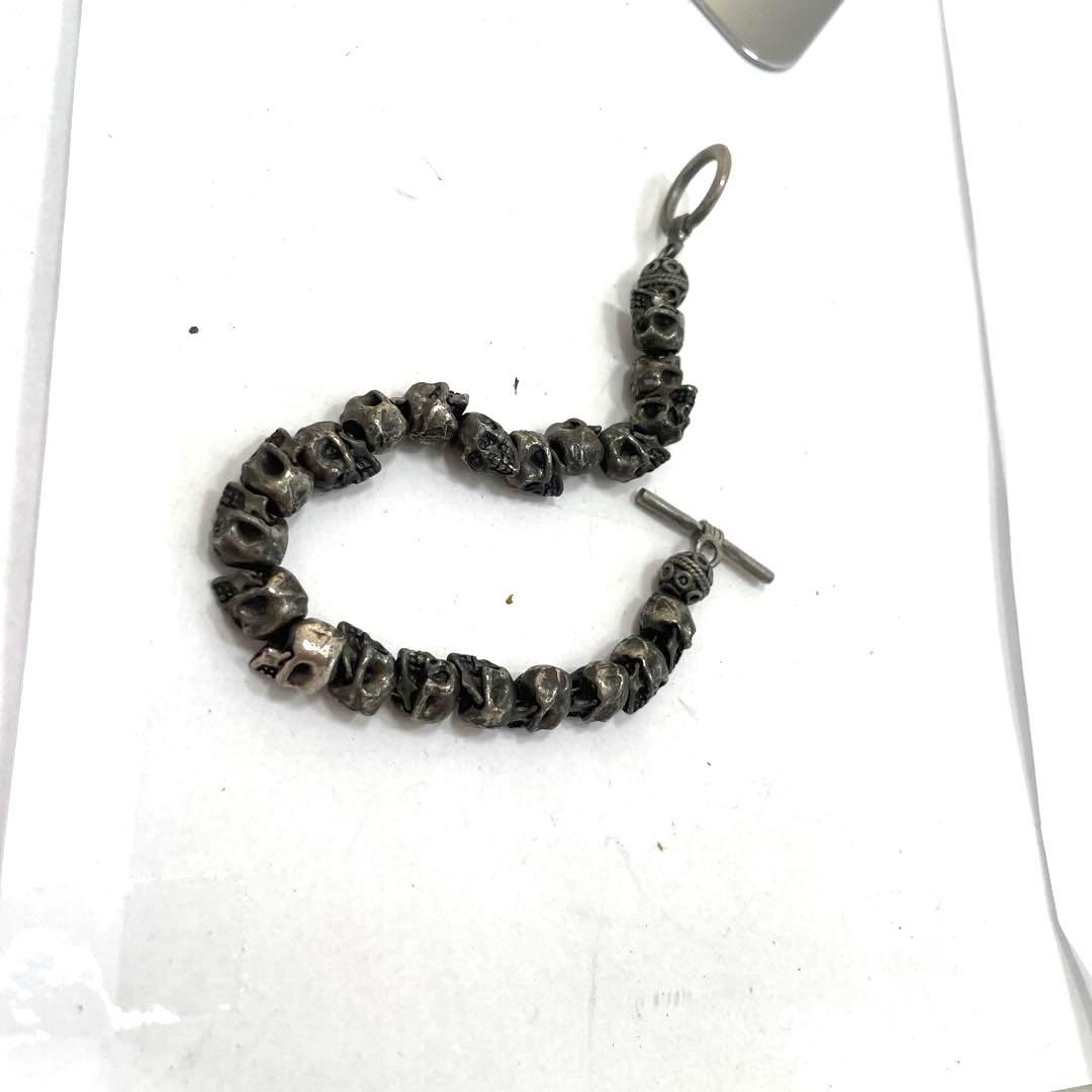 NECROMANCE ネクロマンス hide スカルブレスレット