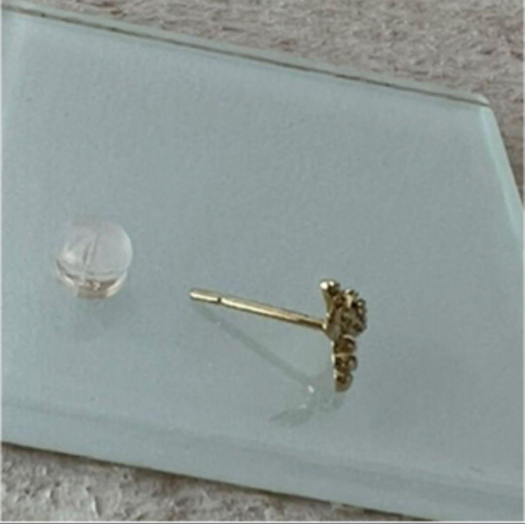 ペコ　K18YG 蜂　ミツバ　ピアス　片耳用