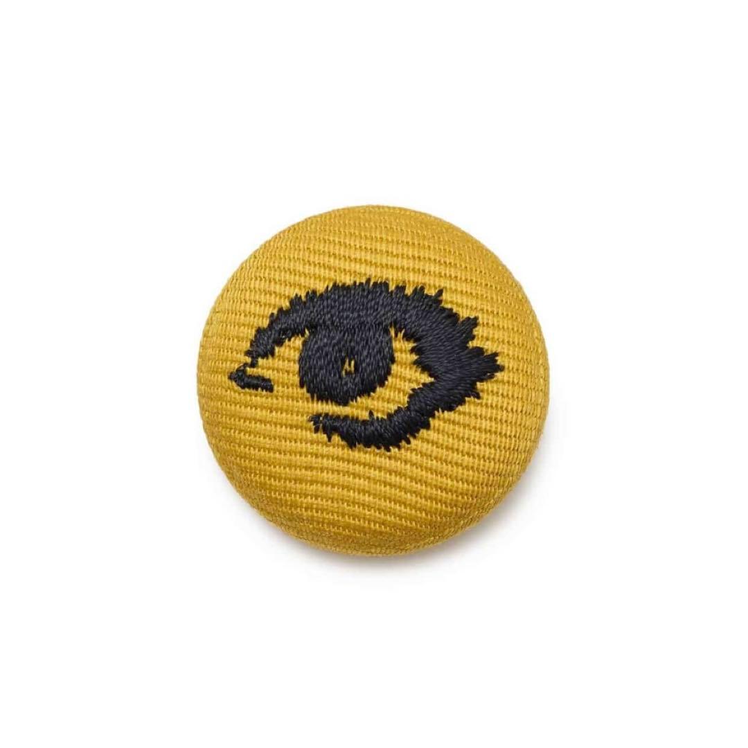 専用 UNDERCOVER 刺繍 バッジ UC1F4X06-2 イエロー