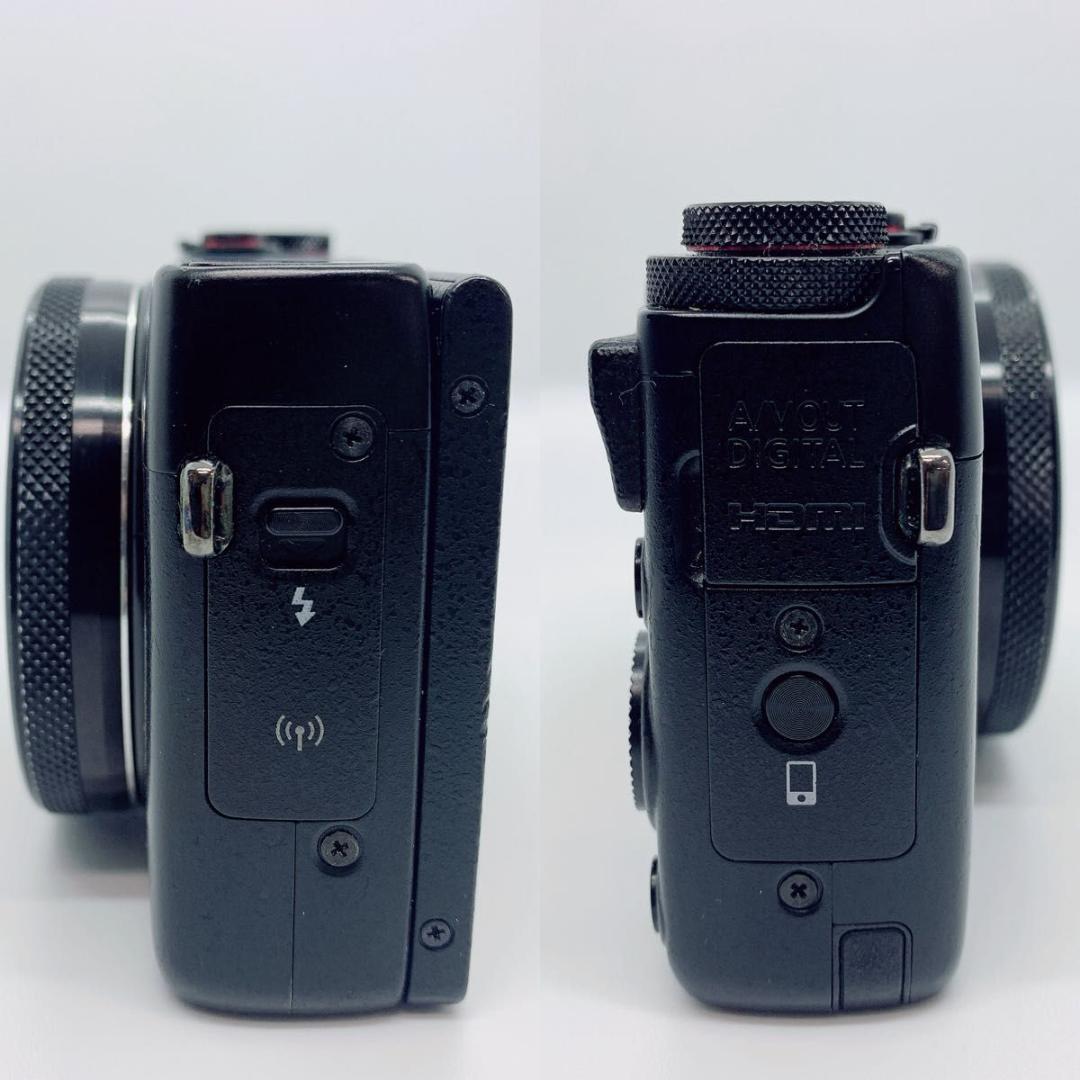 Canon キャノン G7X デジカメ ブラック Wi-Fi M293