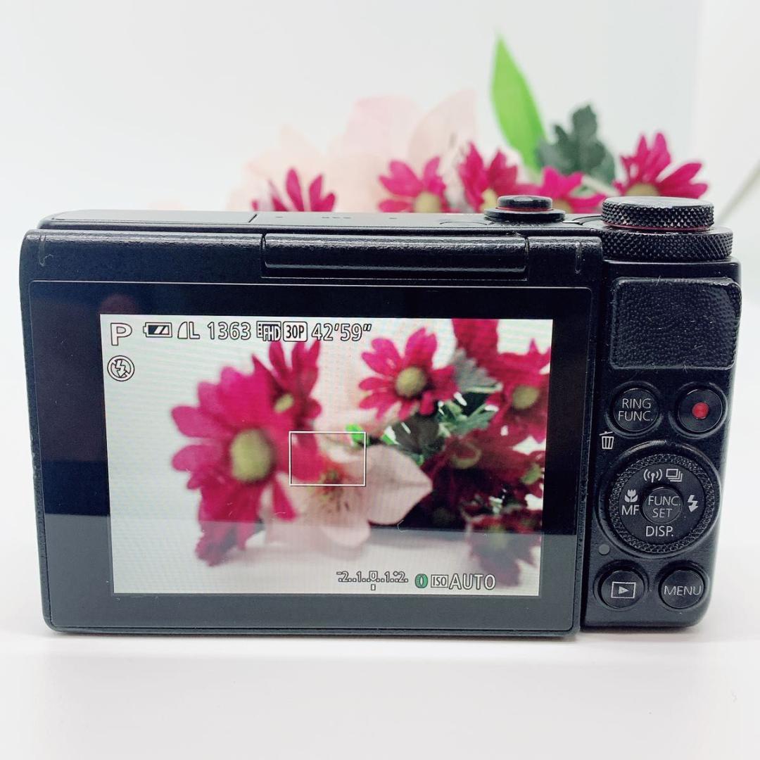 Canon キャノン G7X デジカメ ブラック Wi-Fi M293