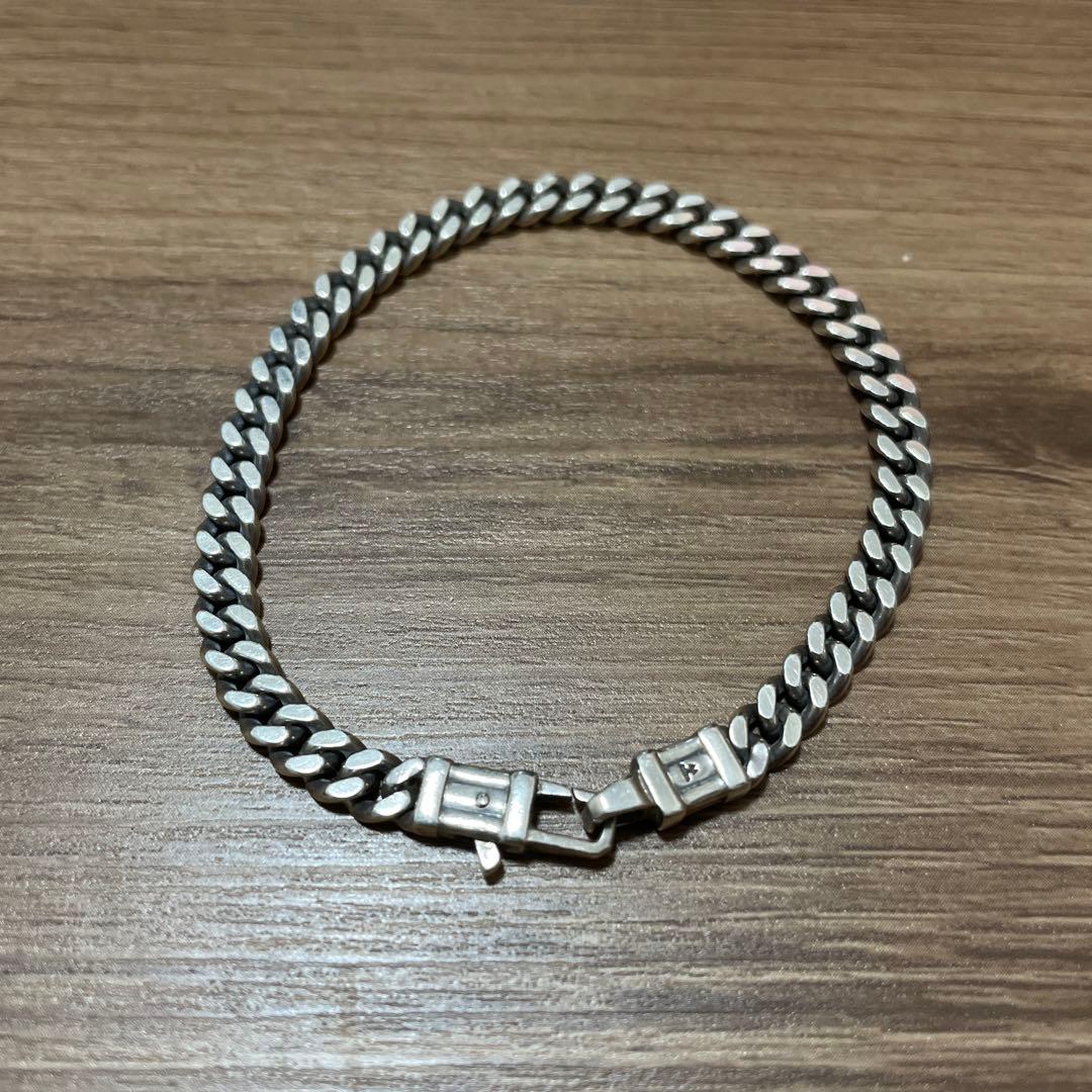 D*n様 【美品】TOM WOODトムウッド　カーブブレスレットL 7 inch