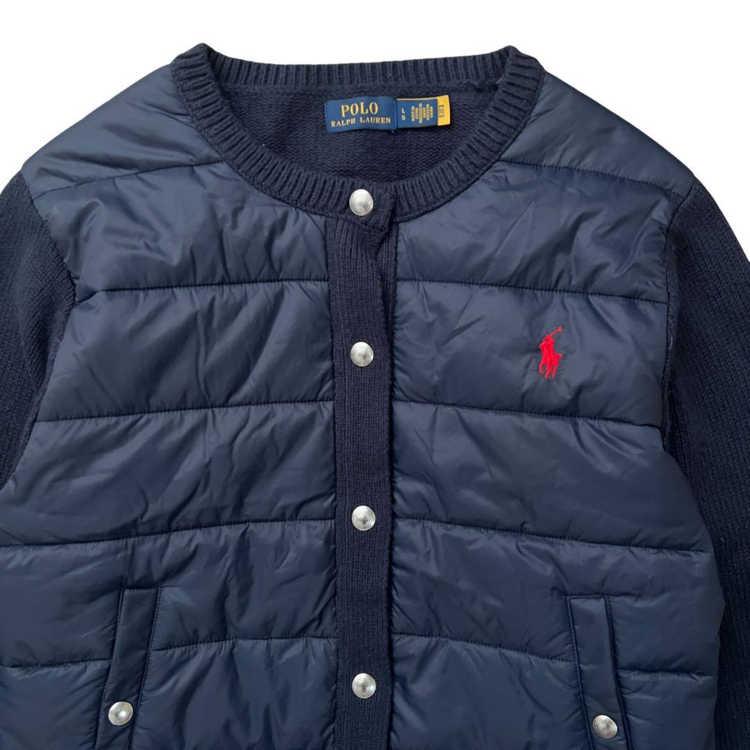 ポロラルフローレン　ハイブリッドカードロングスリーブカーディガン　2024年製L