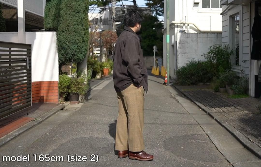 SLOW シープスエード カバーオール サイズ3