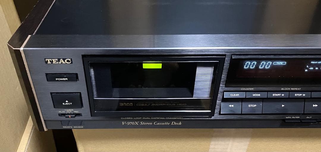 【定価109,780円・美品・動作品】TEAC V-970X　カセットデッキ