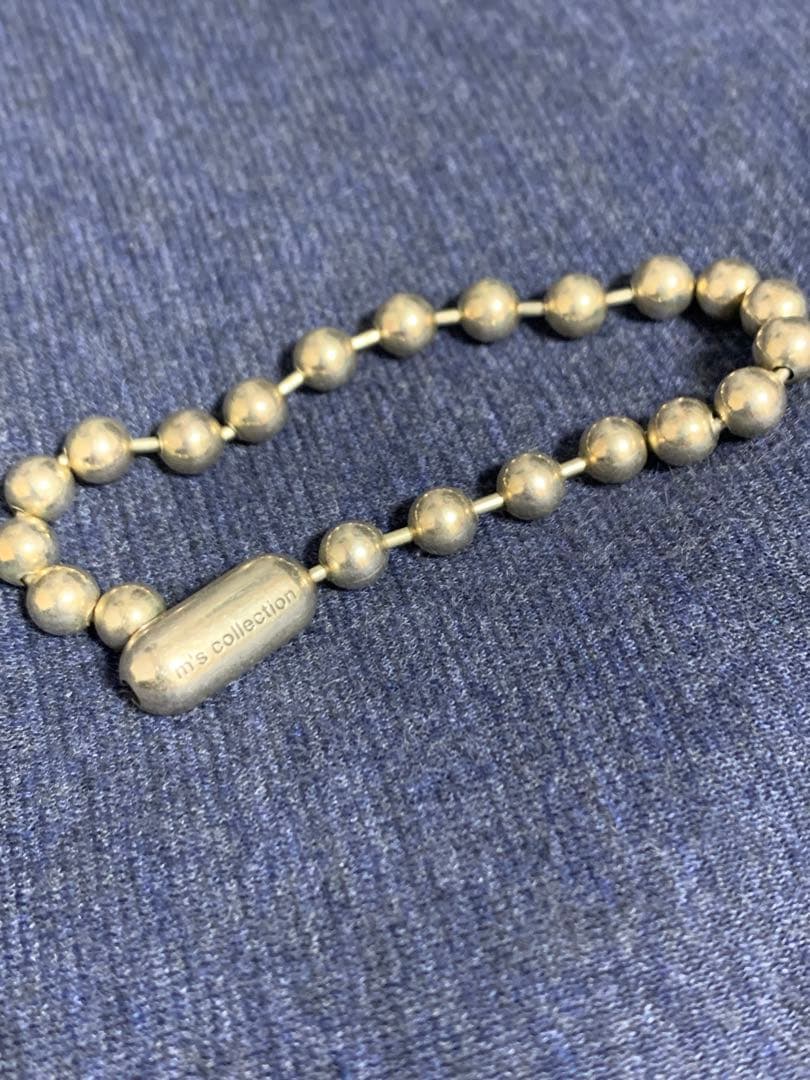 エムズコレクション　FINE BALL CHAIN BRACELET