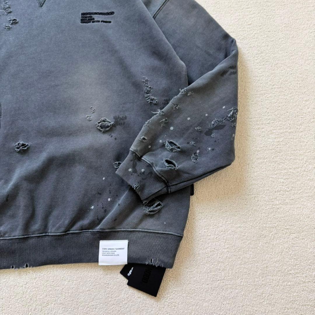 新品 ネイバーフッド SAVAGE スウェット 黒 neighborhood