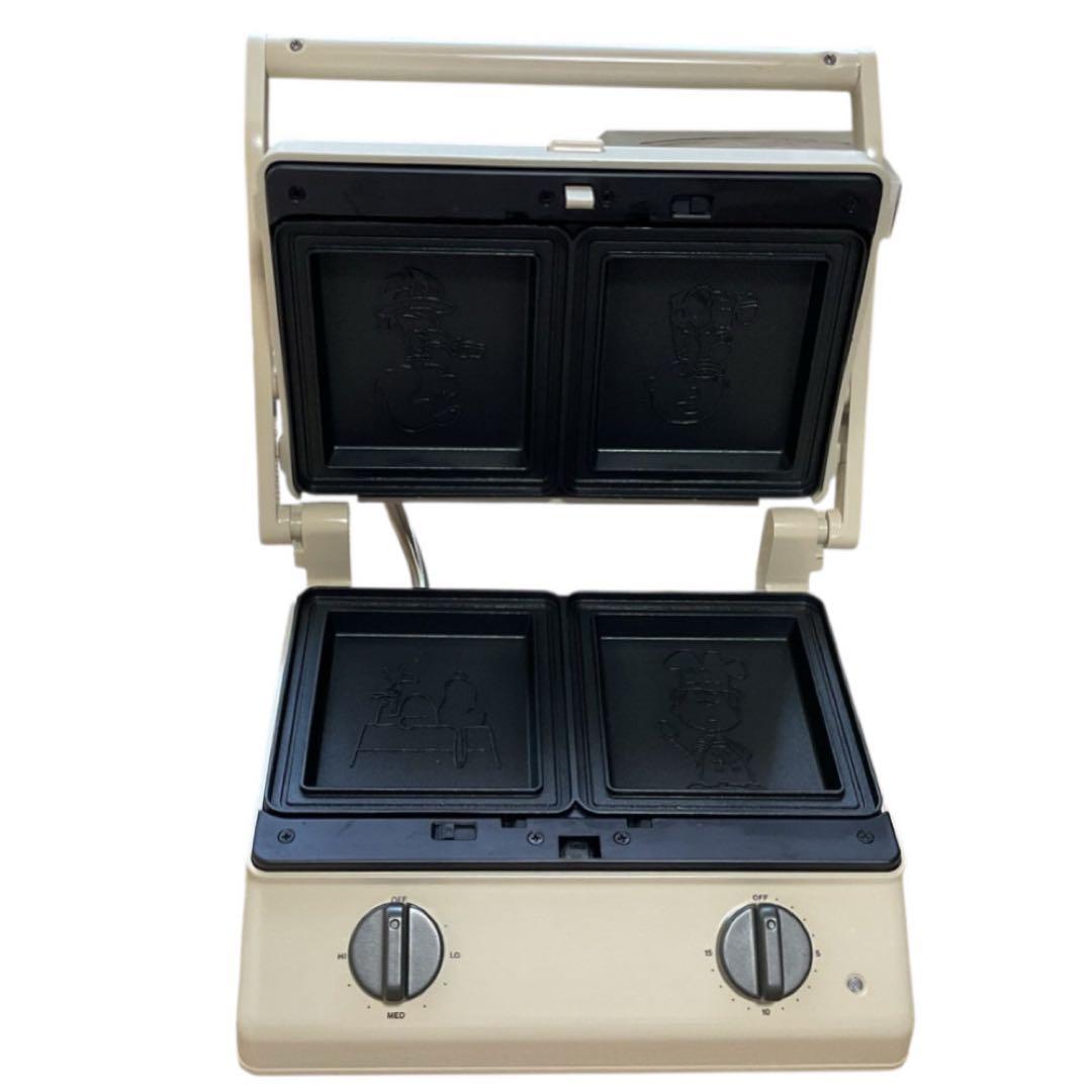 【BRUNO】グリルサンドメーカー ダブル ピーナッツキッチンコラボ